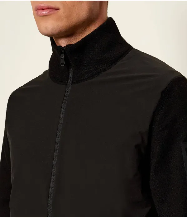 Свитер K_Momentum-X HY regular fit Boss Green, черный — фото 4