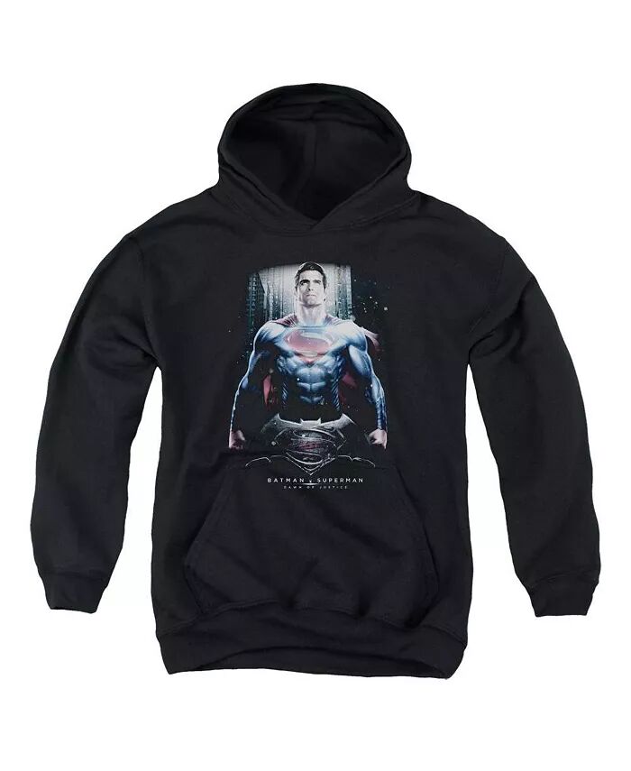 

Молодежная толстовка с капюшоном Supe Ground Zero Pull Over Hoodie / Толстовка с капюшоном Batman V Superman, черный