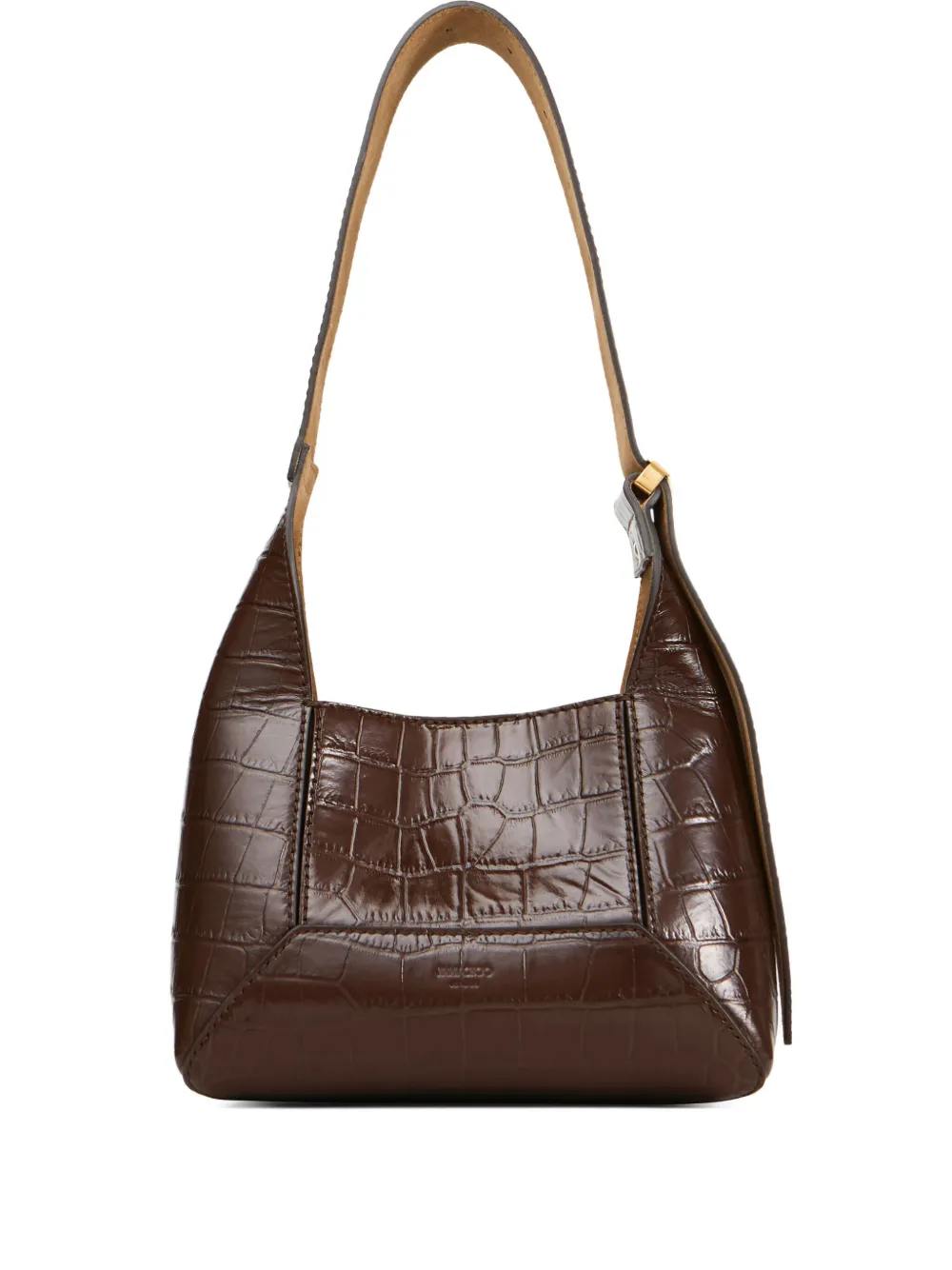 

Сумка на плечо Diamond Hobo S JIMMY CHOO, коричневый