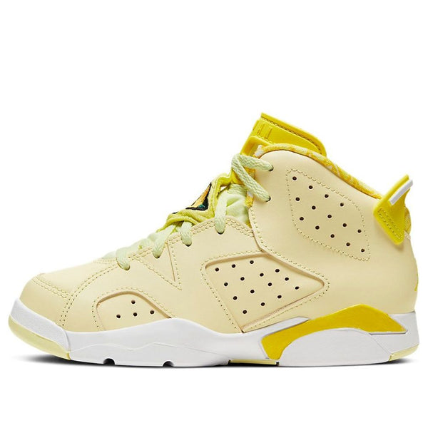 

Кроссовки 6 retro 'citron tint' Air Jordan, мультиколор