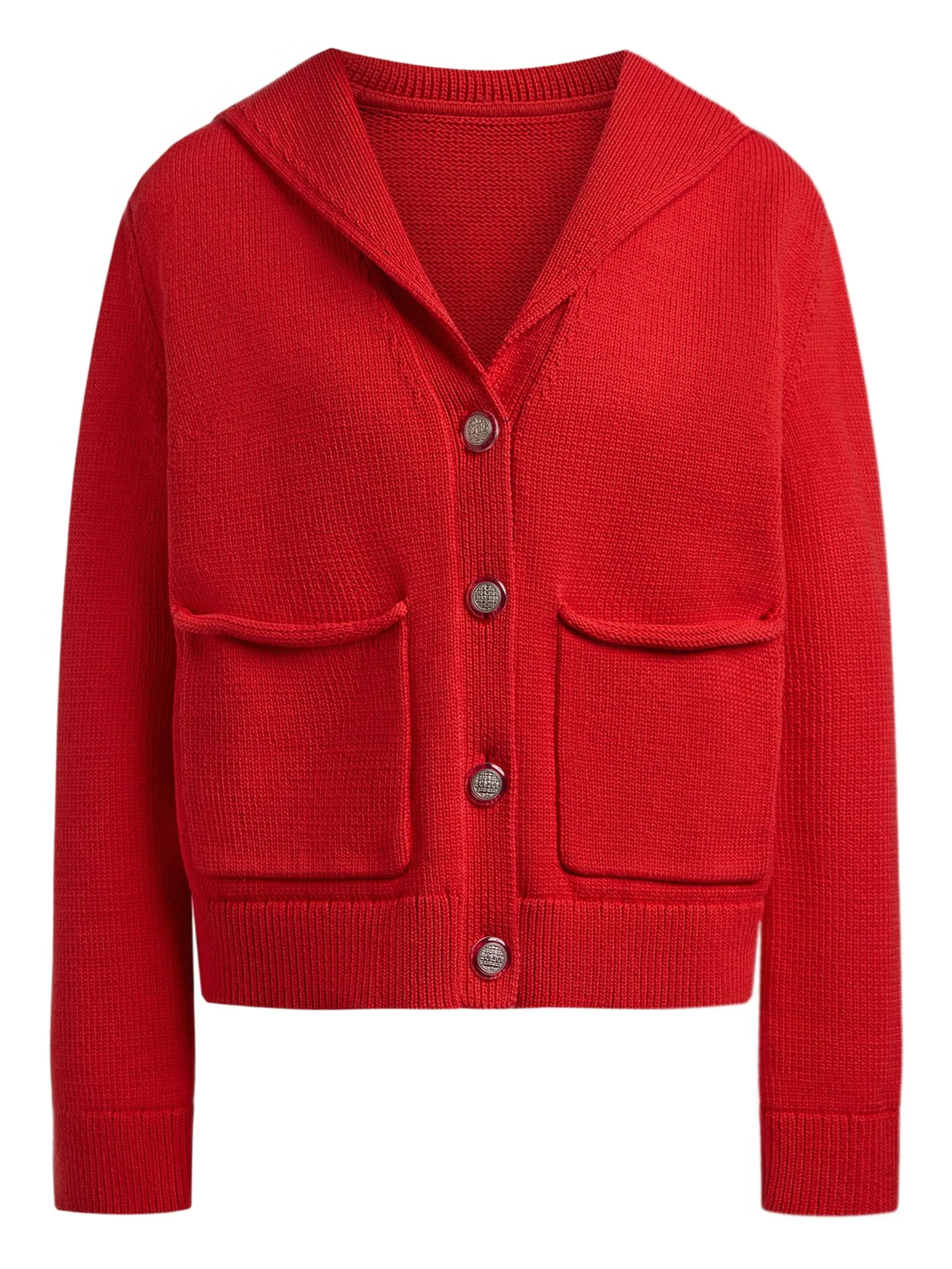 

Кардиган с матросским воротником 12 Storeez, красный