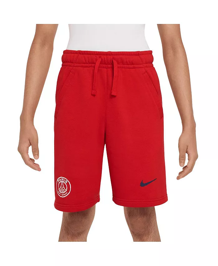 

Красные шорты клуба «Пари Сен-Жермен» для больших мальчиков и девочек Nike