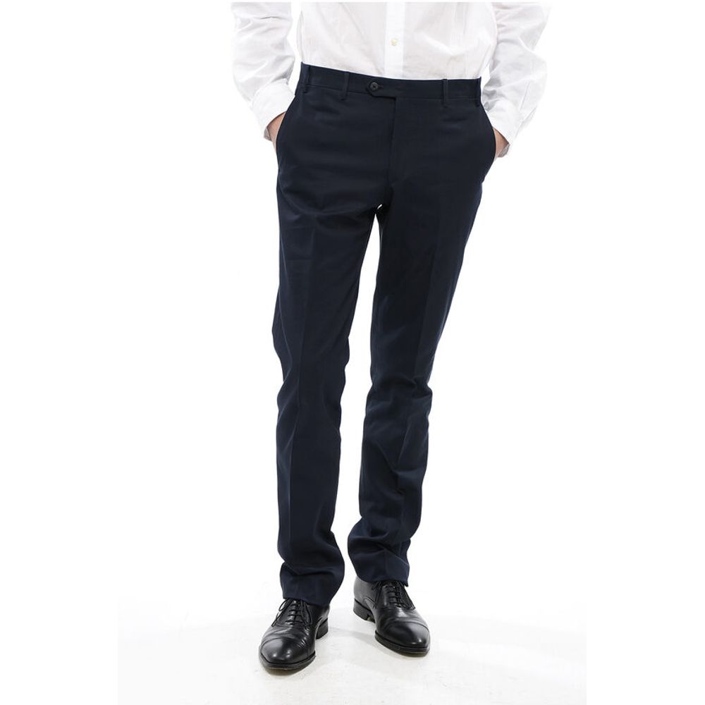 

Хлопковые брюки LEADER Corneliani, Blue