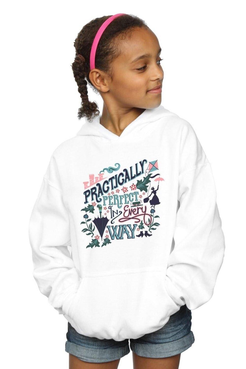 

Мэри Поппинс Практически Толстовка Disney, белый