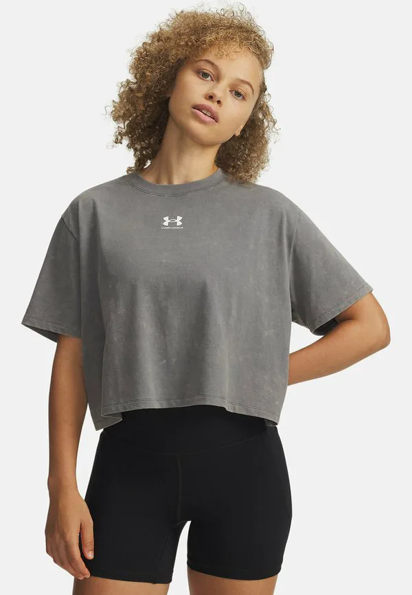 

Футболка rival с квадратным кроем и принтом Under Armour, Clay Green, Зеленый, Футболка rival с квадратным кроем и принтом Under Armour, Clay Green