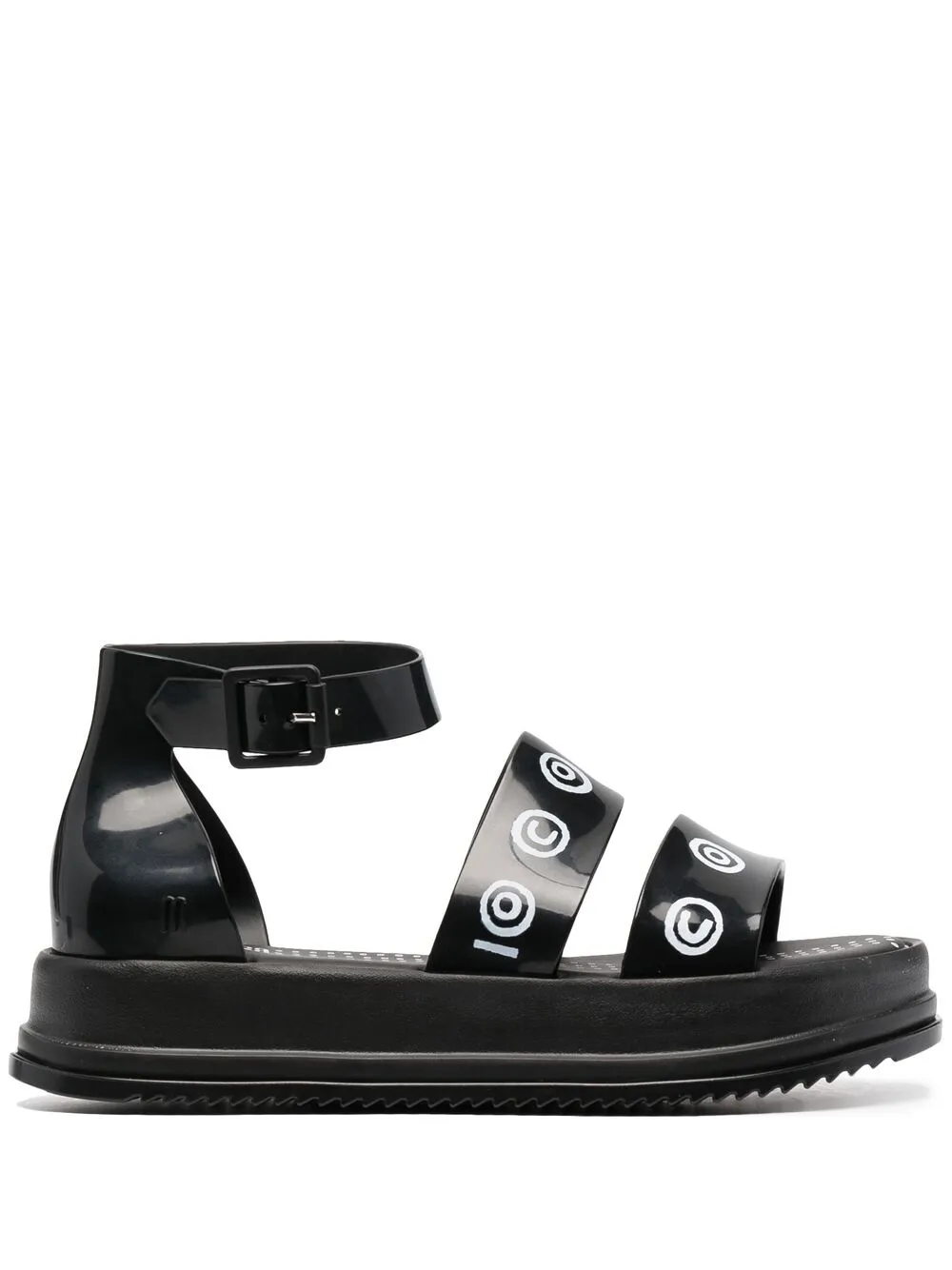 Массивные сандалии с логотипом 10 CORSO COMO, черный