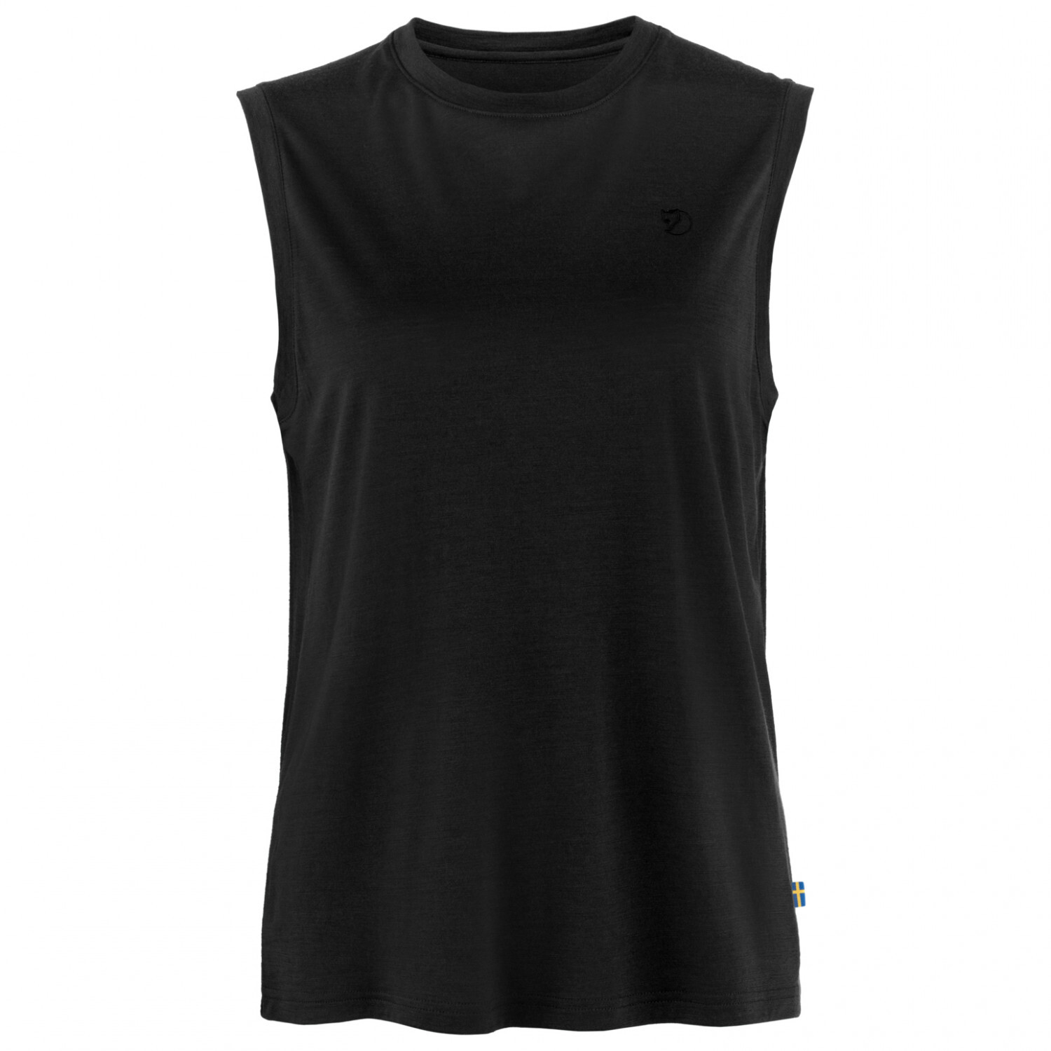 

Рубашка из мериноса Fjällräven Women's Abisko Wool Tank Top, черный