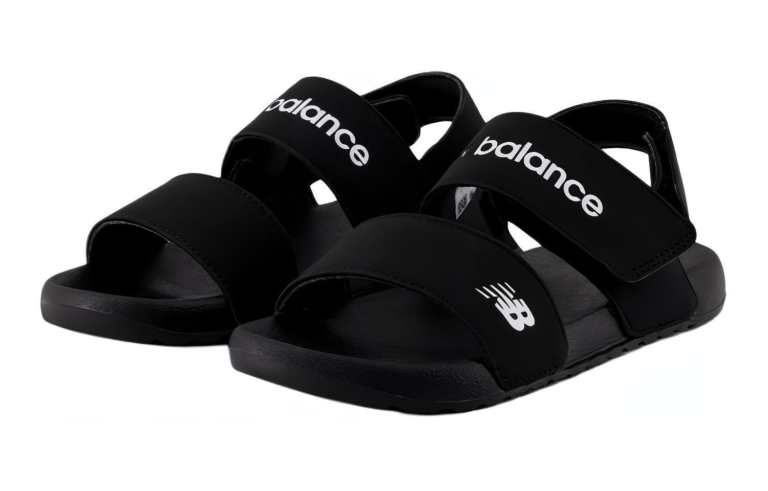 NB NCLAY Дышащие поддерживающие детские сандалии Black Kids' New Balance — фото 3