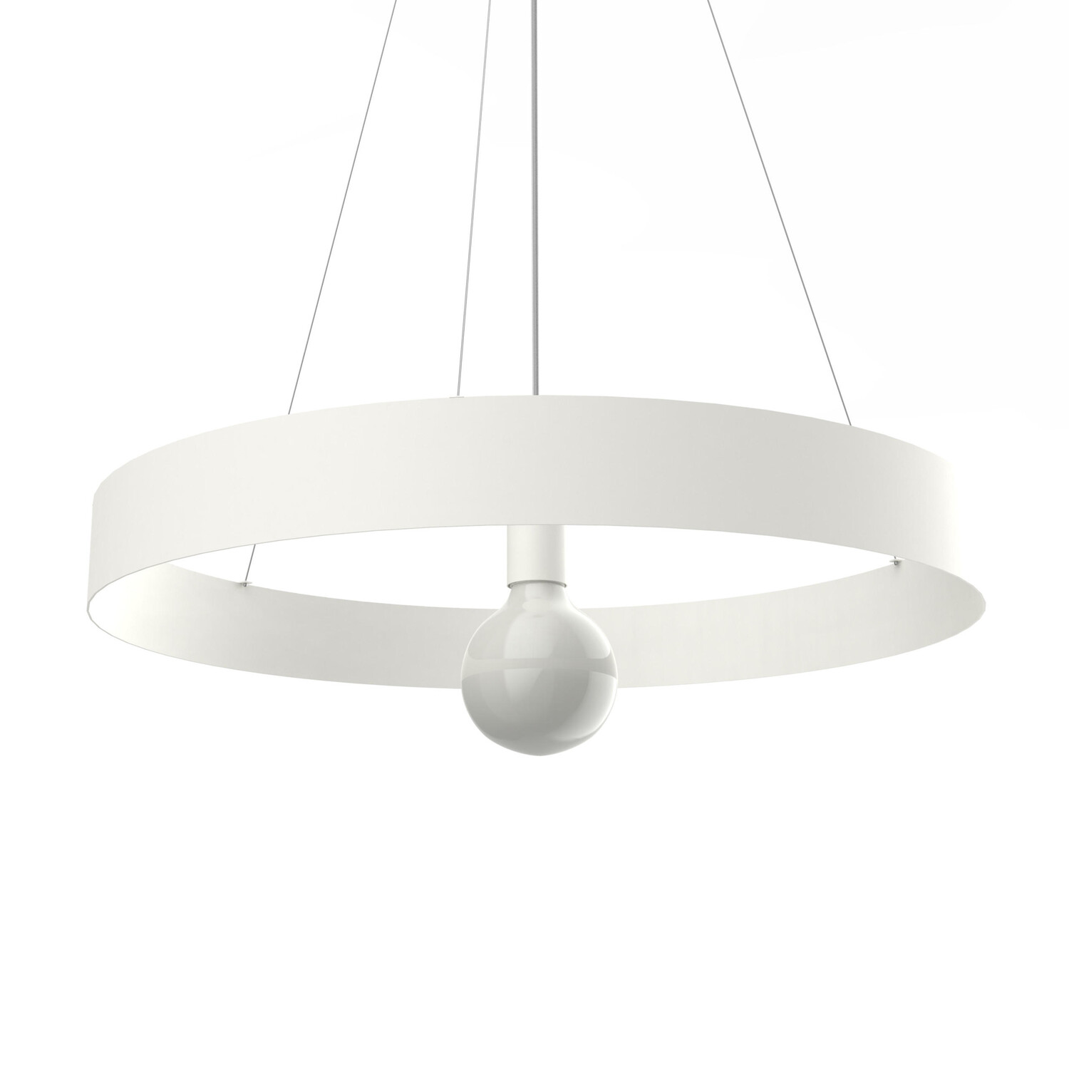 

Подвесной светильник Lumicom, 60x60x6 см, белый