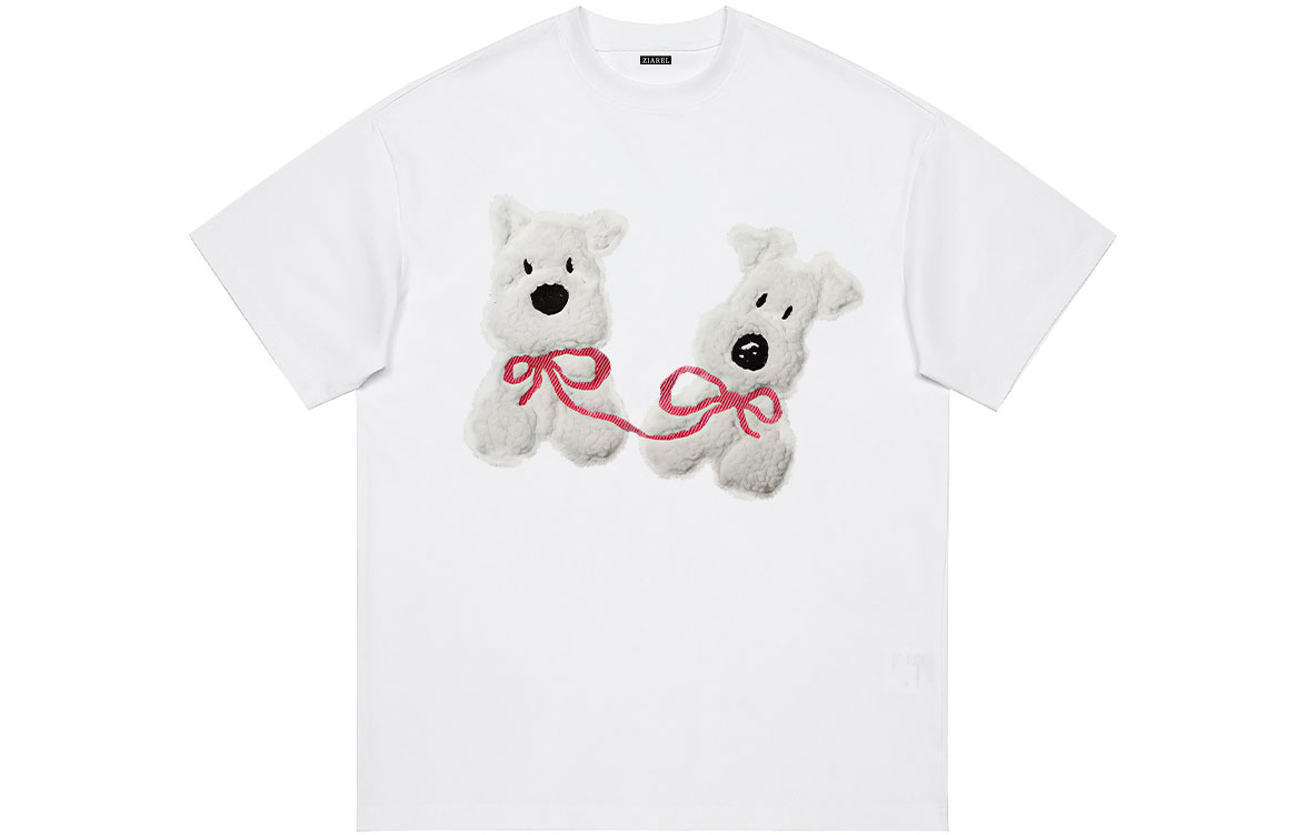 

Футболка Unisex Crew Neck Moderate Heavyweight ZIAREL, белый