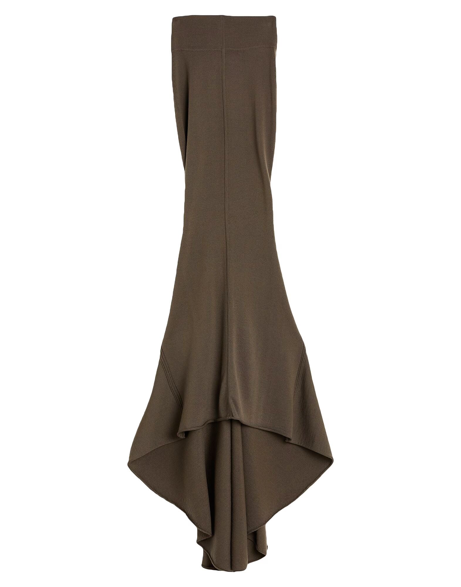 

Юбка макси Rick Owens, серо-коричневый