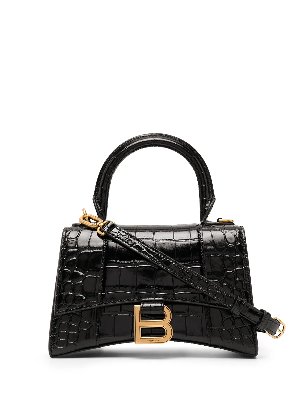 

Сумка Hourglass XS BALENCIAGA, черный
