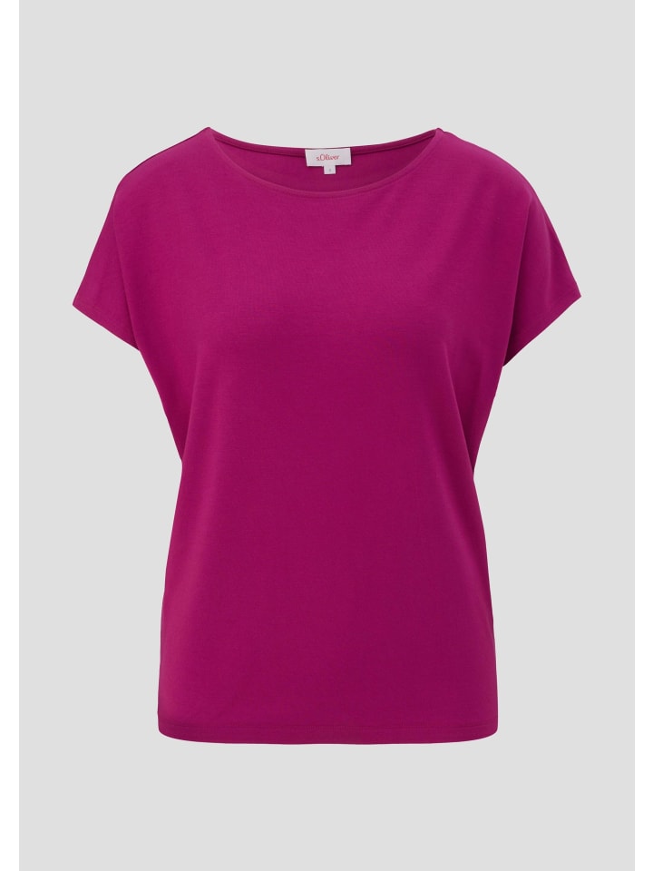 

s.Oliver Футболка 4482_фиолетового цвета, Фиолетовый, s.Oliver Футболка 4482_фиолетового цвета