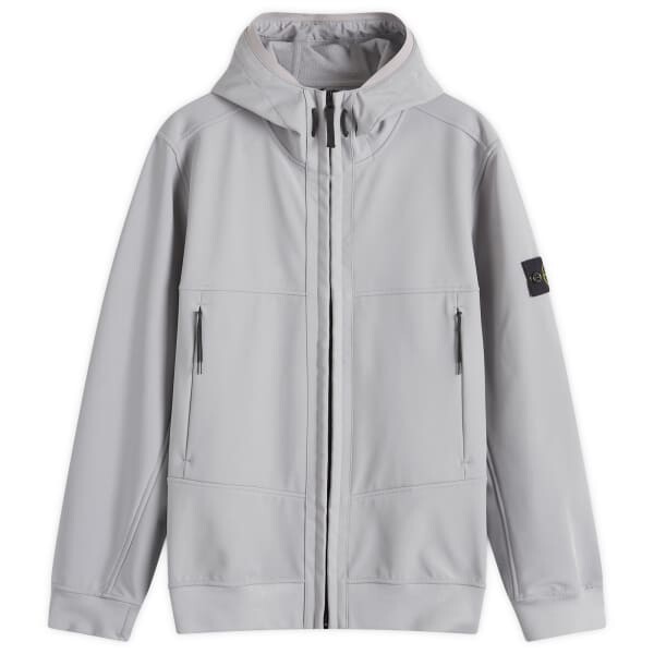 

Куртка с капюшоном Softshell-r Stone Island, серый
