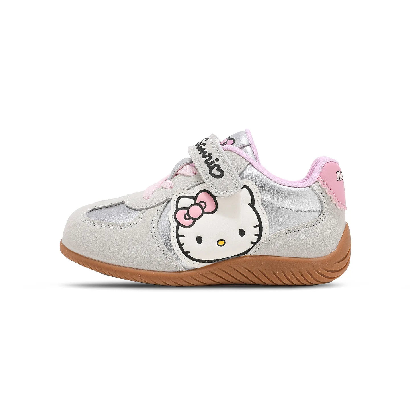Детские кроссовки Hello Kitty из искусственной кожи Sanrio, розовый — фото 3
