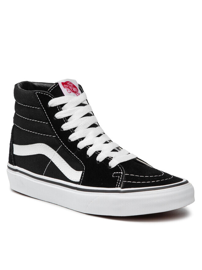 Тканевые кроссовки Sk8-Hi Vans, черный — фото 2