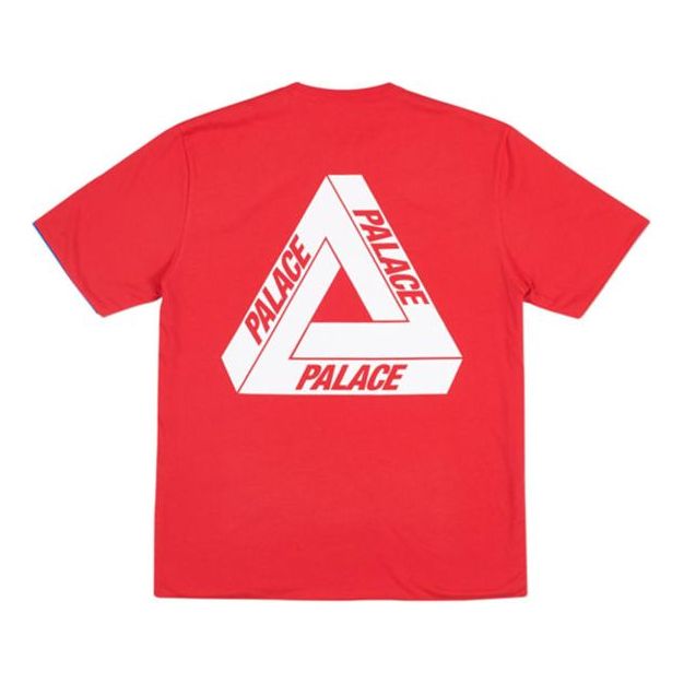 

Футболка PALACE Reverso Og Large Triangle Double Sided Short Sleeve Unisex Red, красный