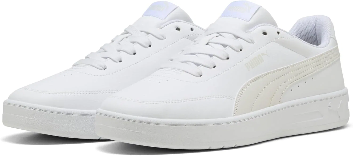 Кроссовки Puma Unisex Court Classic Clean, Puma White Vapor Gray