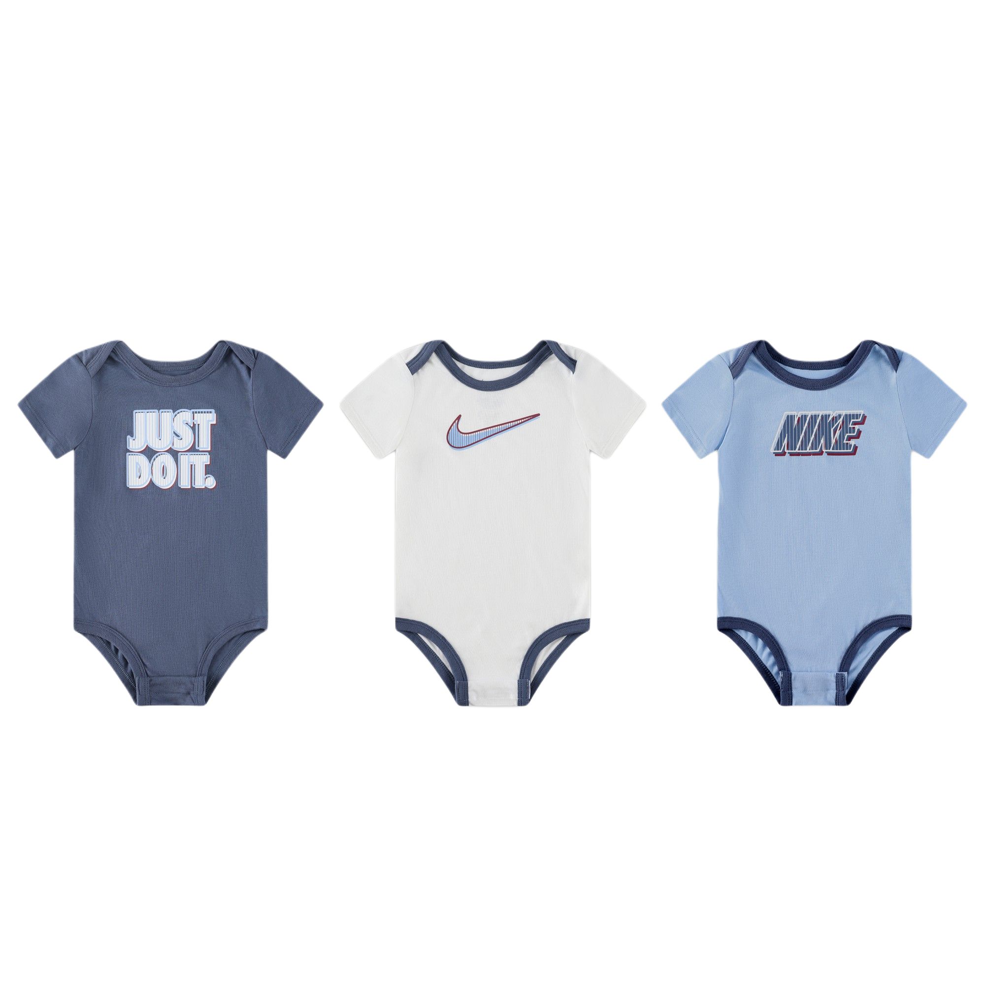 

Комплект из 3 комбинезонов Cobalt Bliss для малышей Nike, 433 cobalt bliss