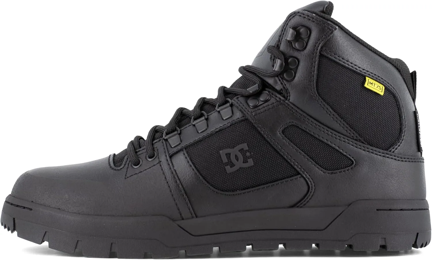 Мужские рабочие ботинки DC Mens Pure Work с черным композитным носком, черный — фото 2