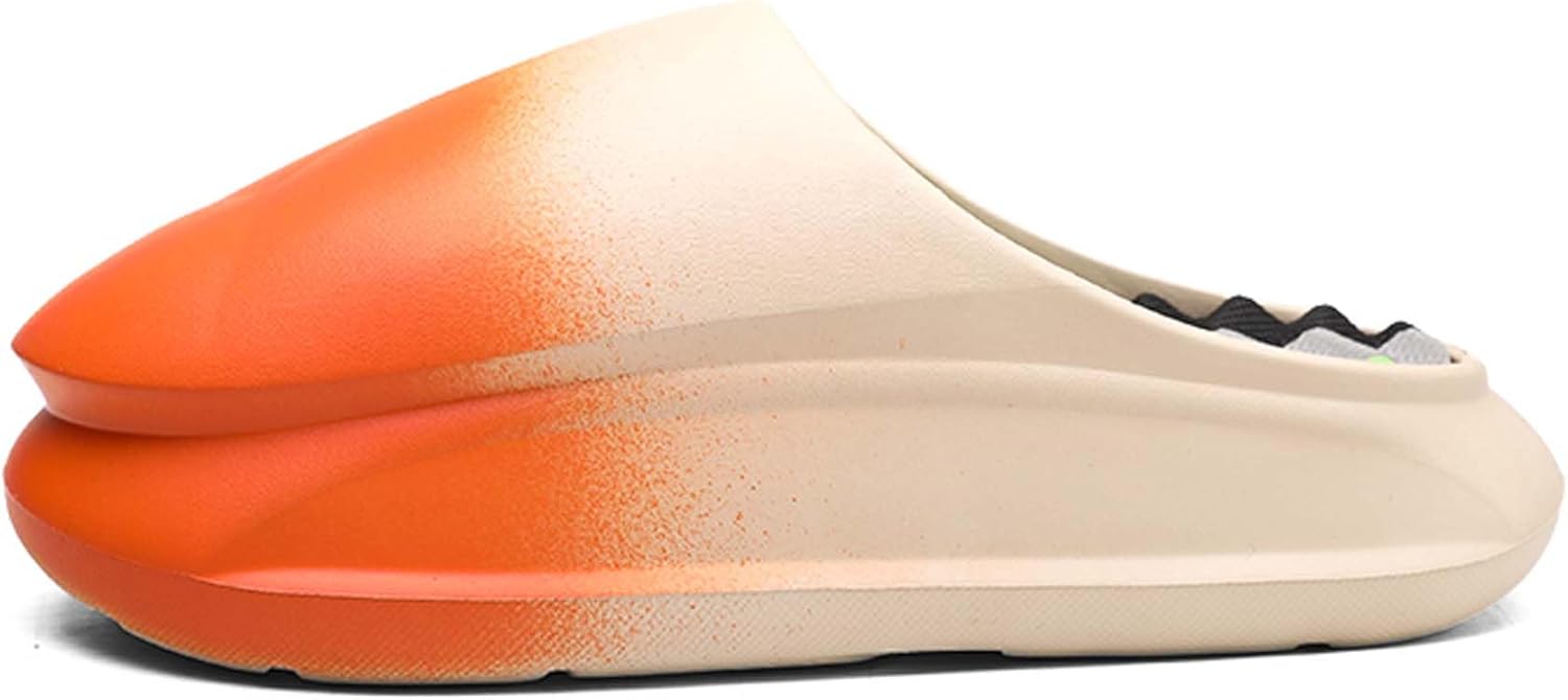 

Мужские и женские шлепанцы Vtiao, супертолстая подошва, дизайн в стиле космического корабля, модная модель, для спорта в помещении и на улице, нескользящие шлепанцы, износостойкие и долговечные, материал EVA, бежевый