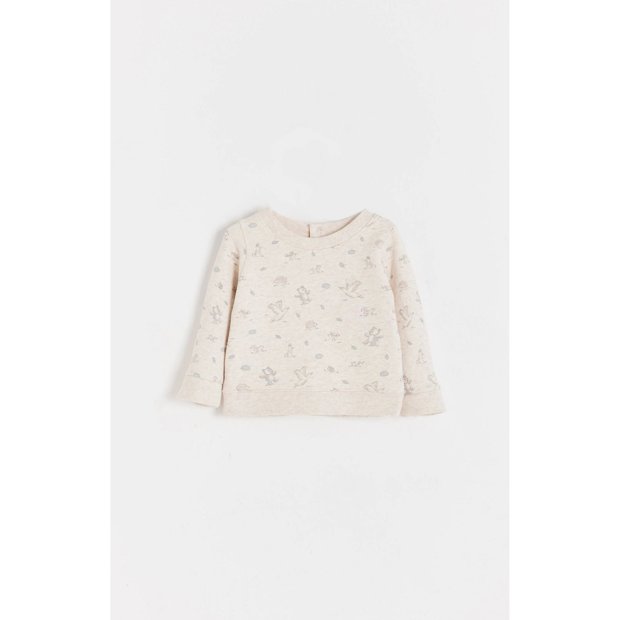 

Толстовка в лесном стиле Babycottons, full-print