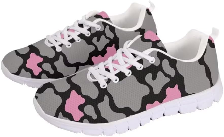 

Легкие кроссовки Jeiento для мужчин и женщин, модные для тенниса, походов, прогулок, спорта, путешествий и бега, розовый/серый