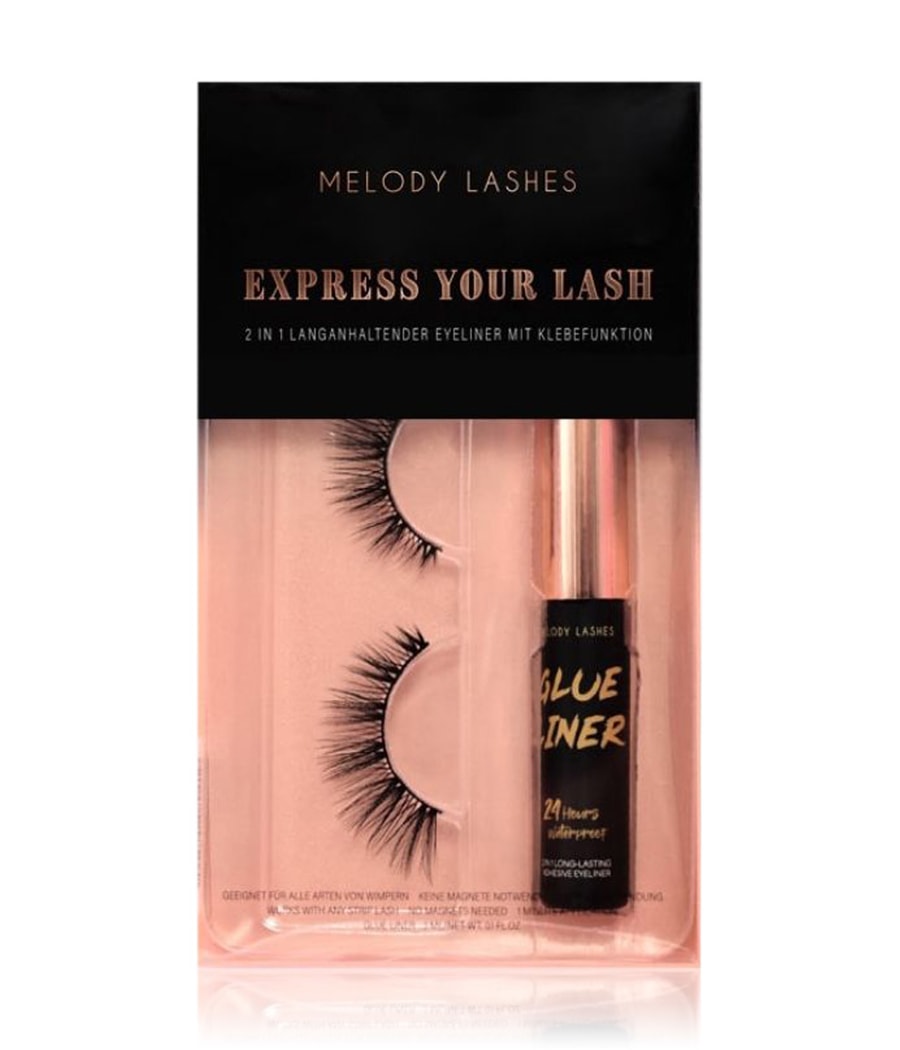 

Набор для ухода за ресницами MELODY LASHES Glue Liner & Giselle Lashes Express your Lash, 1 шт.