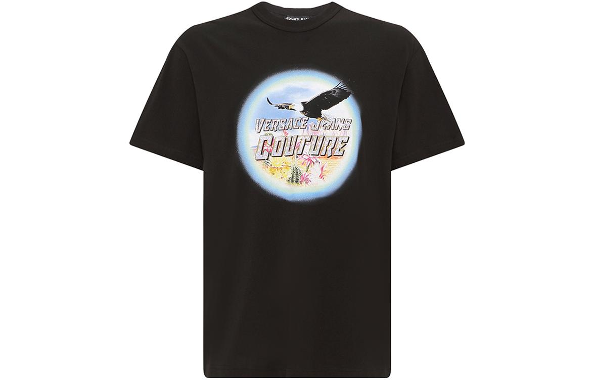 

Футболка мужская SS22 VERSACE JEANS COUTURE, черный