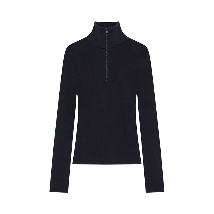 

Свитер Courrèges Zipped Mockneck Sweater 'Navy'