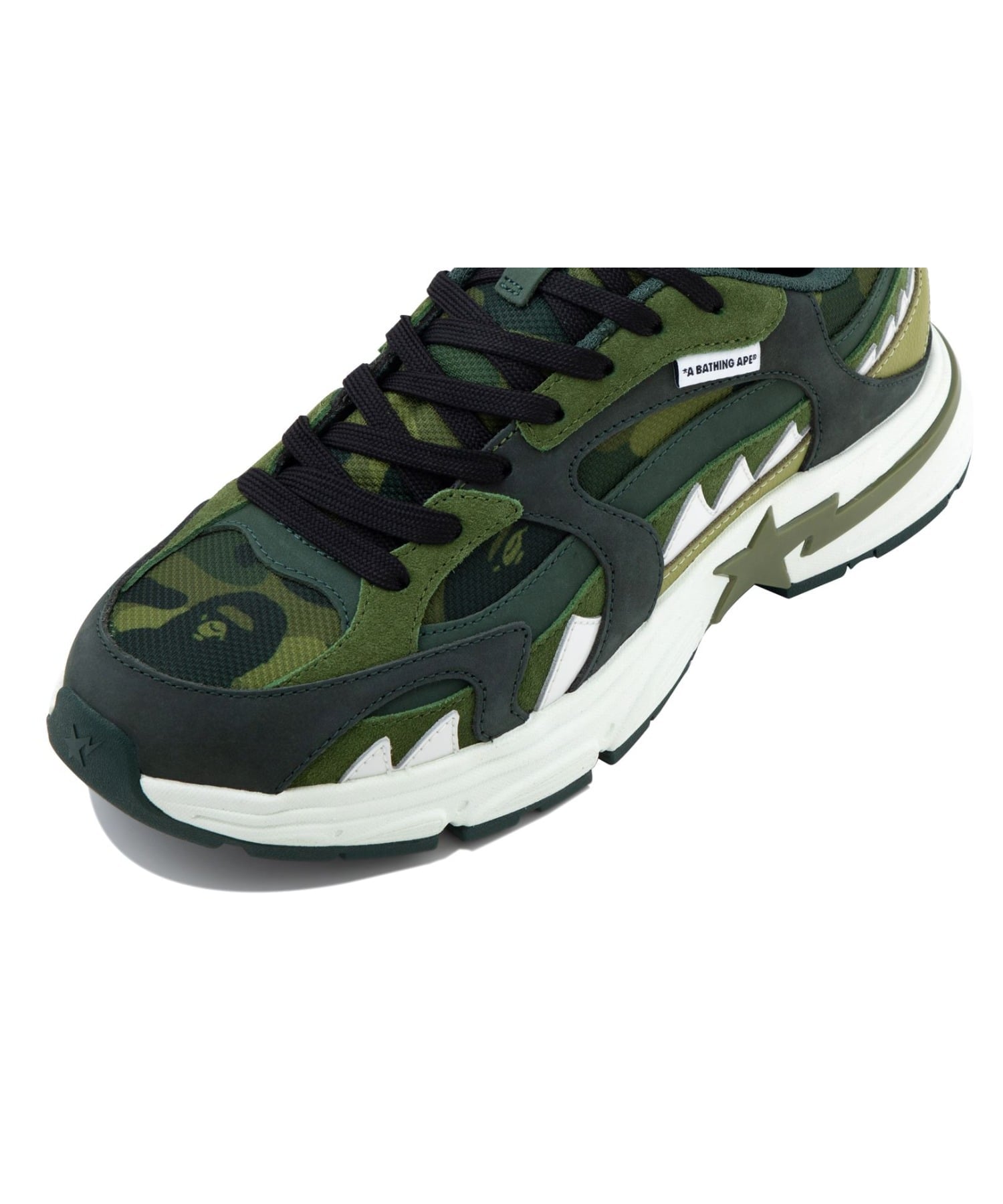BAPE SHARK STA #1 A BATHING APE, GREEN — фото 4