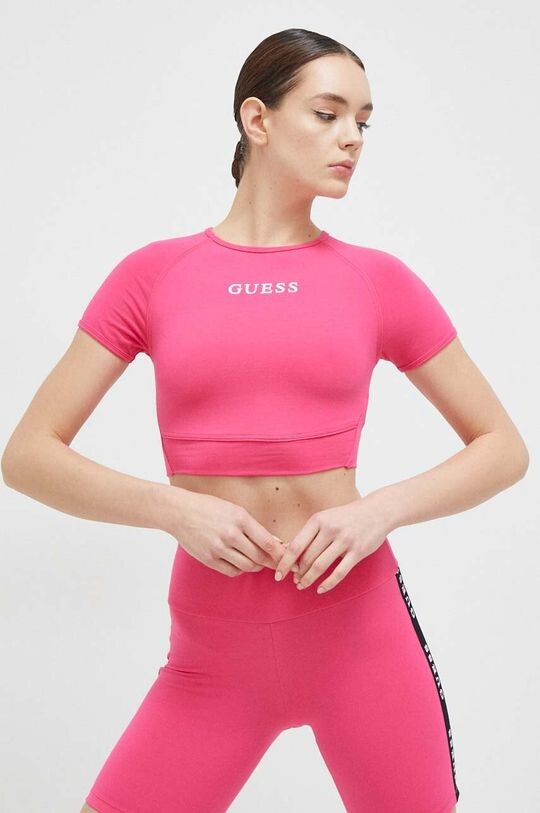 

Футболка Guess, розовый