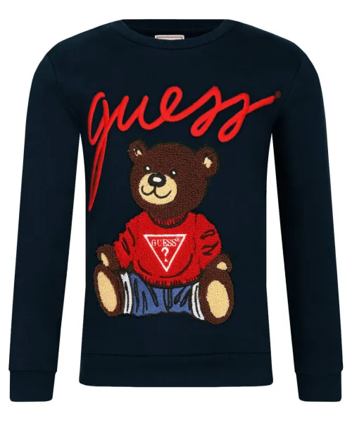 

Толстовка Regular fit Guess, синий