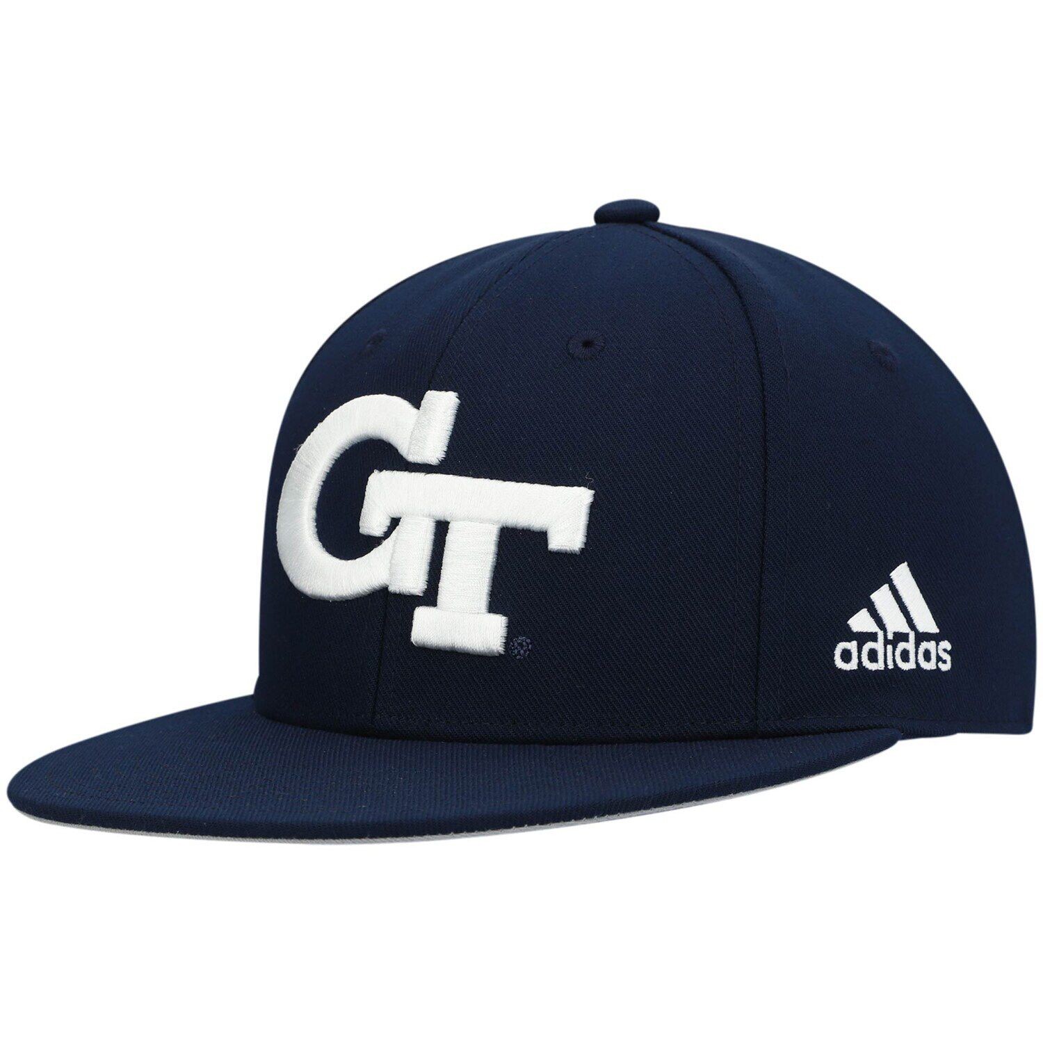 

Мужская бейсбольная кепка adidas Navy Georgia Tech Yellow Jackets с логотипом