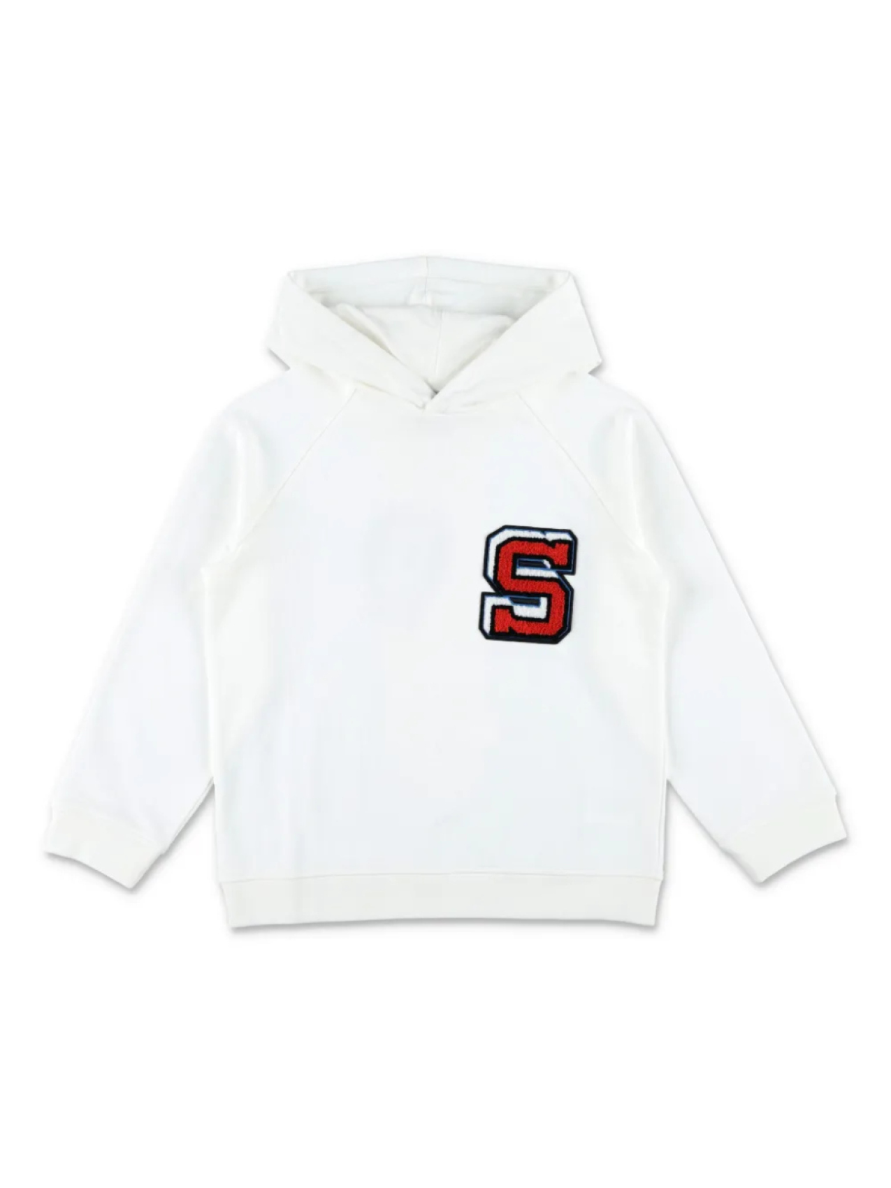 

Толстовка с капюшоном Stella McCartney Kids из хлопка, белый