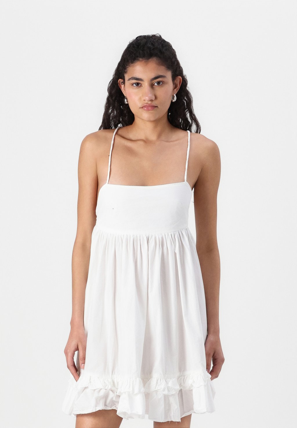 

Повседневное платье MINI STRAP DRESS Weekday, белый
