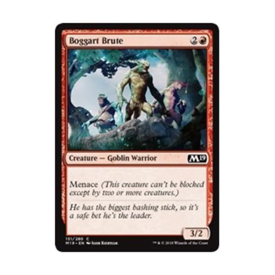 

CCG Боггарт-громила (C) (фольга), MTG - Core Set 2019