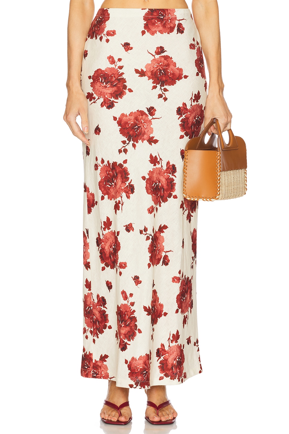 

Юбка Elise Faithfull The Brand, cecile floral & garnet