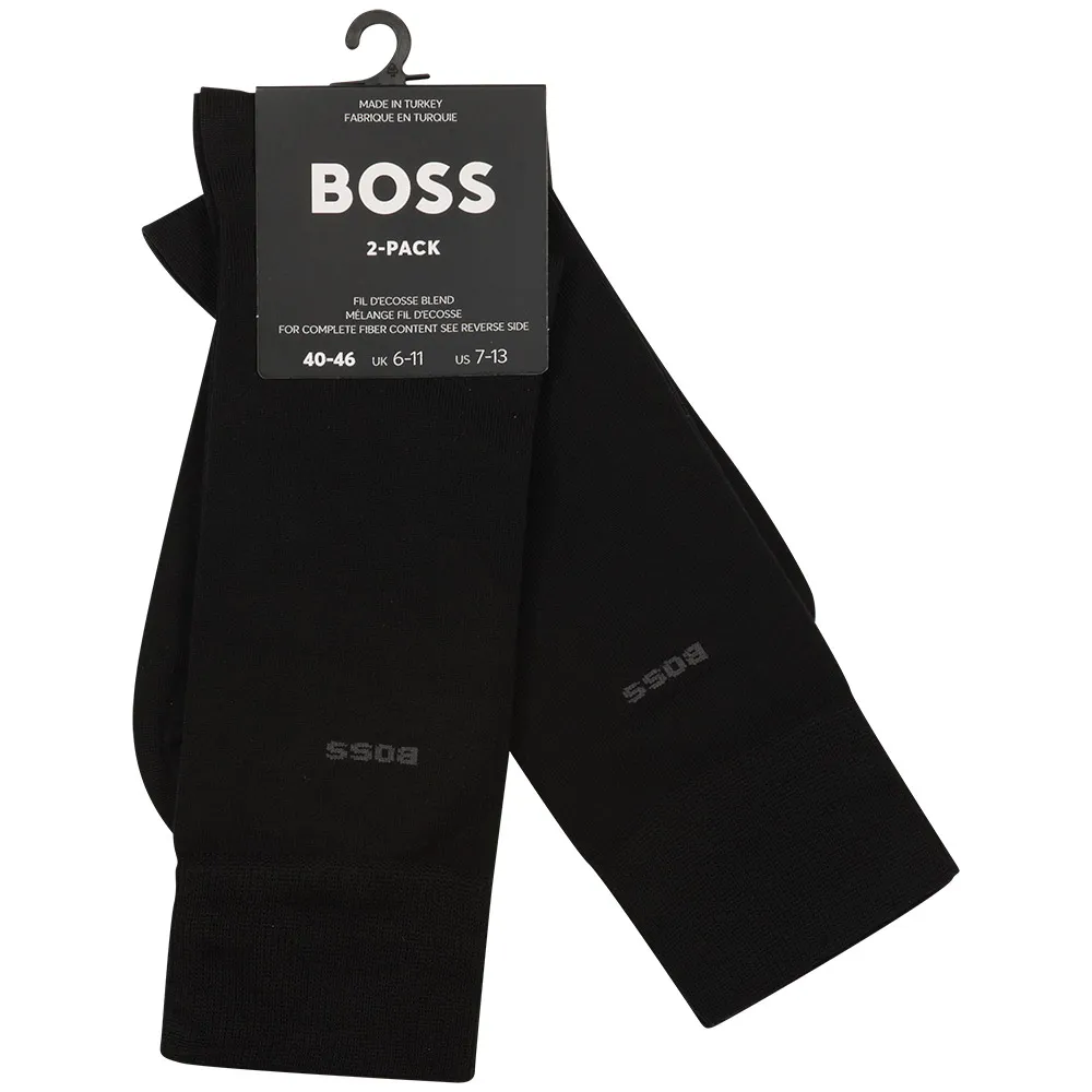 

Носки BOSS Tom Uni Mc 2 pairs, черный