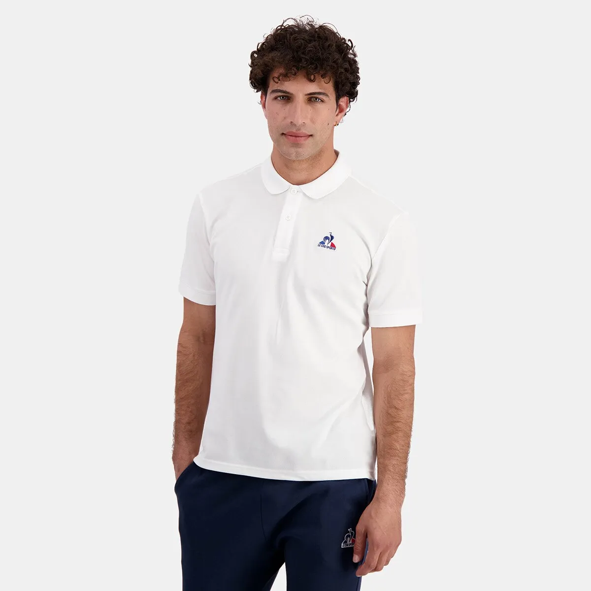 

ESS Polo SS No. 1 M Le Coq Sportif Мужская футболка, белый