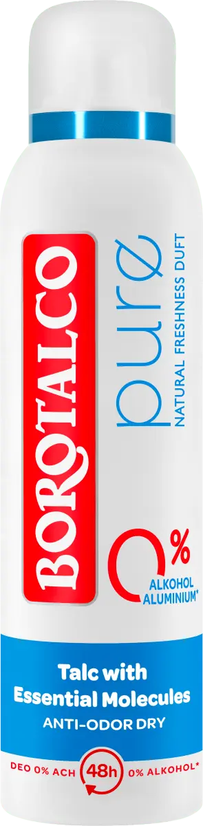 

Дезодорант-спрей Pure Natural Freshness 150мл Borotalco