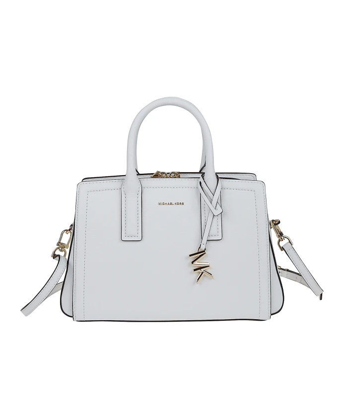 

Маленькая сумка Лайлы с фактурной поверхностью Michael Kors, белый