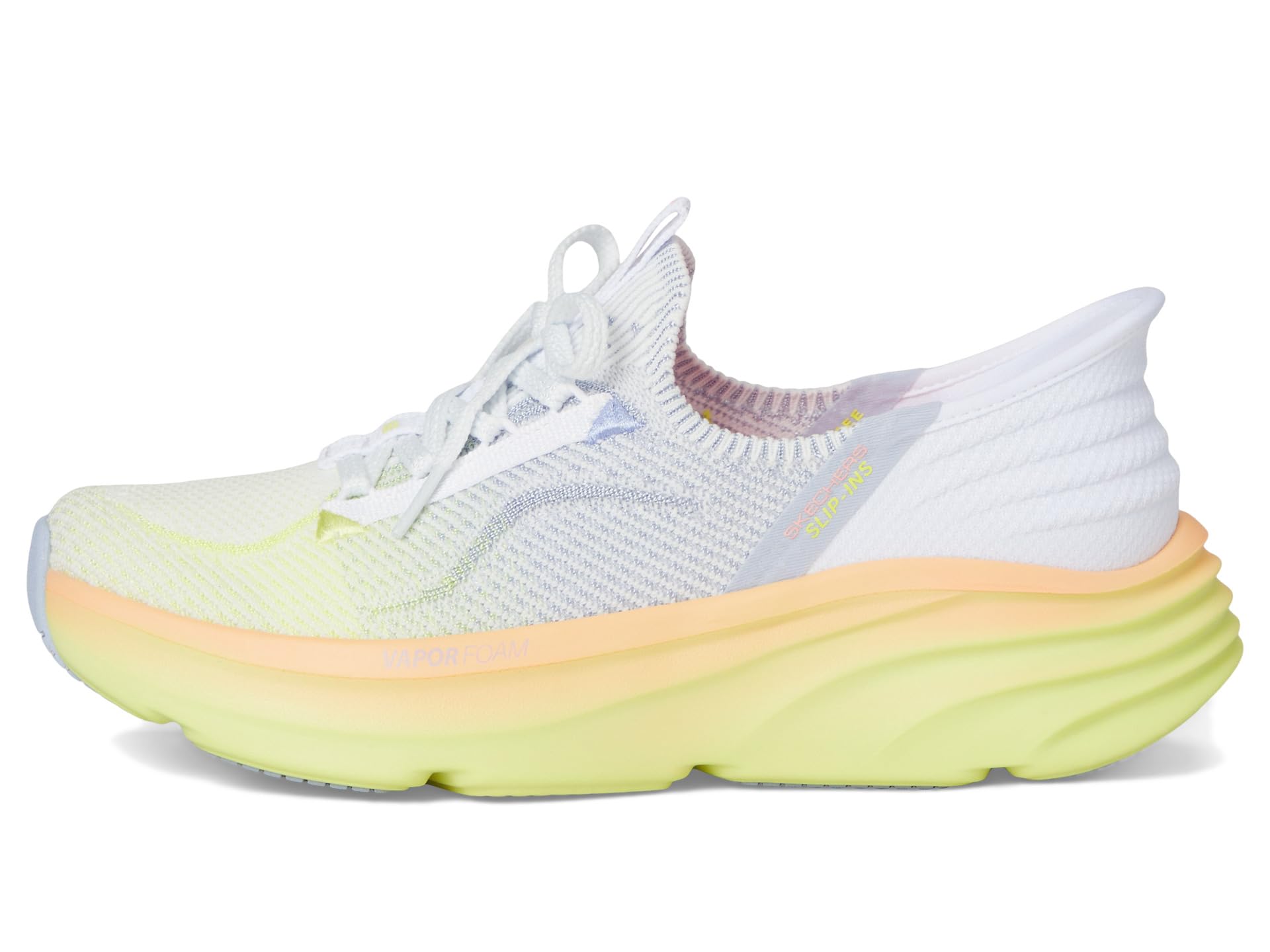 Кроссовки SKECHERS D'Lux Vapor Hands Free Slip-Ins, WhiteSee Less — фото 4