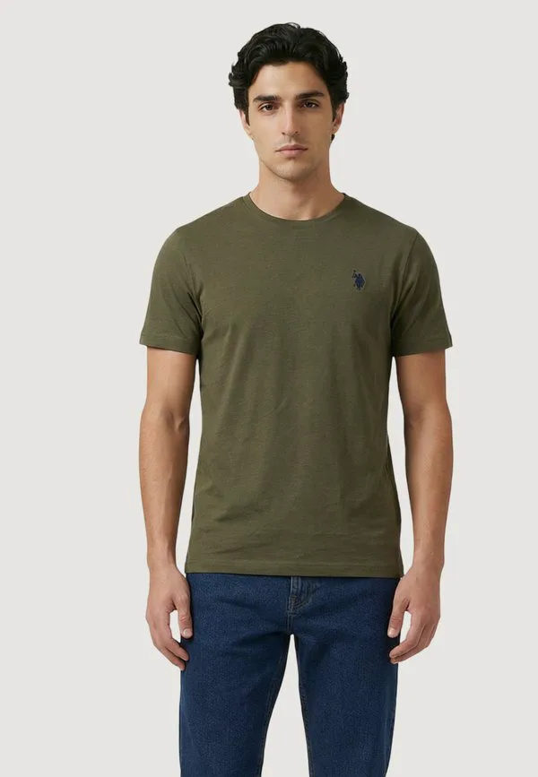 Mick us43 154015 базовая футболка U.S. Polo Assn., Olive-Green