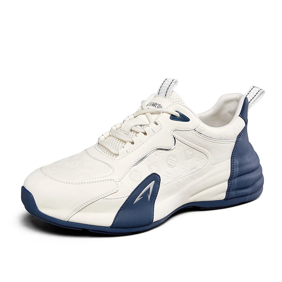 Кеды скейтбордические YEARCON Beige/Blue — фото 3