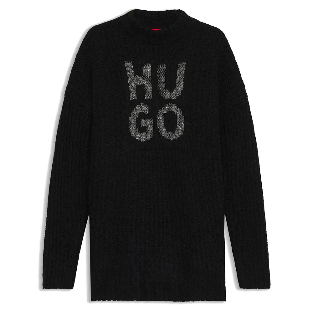 

Свитер HUGO Sloguis 10274080 01, черный