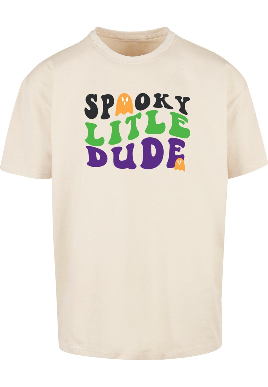 

Классическая футболка Merchcode Shirt Halloween - Spooky Little Dude, песочный
