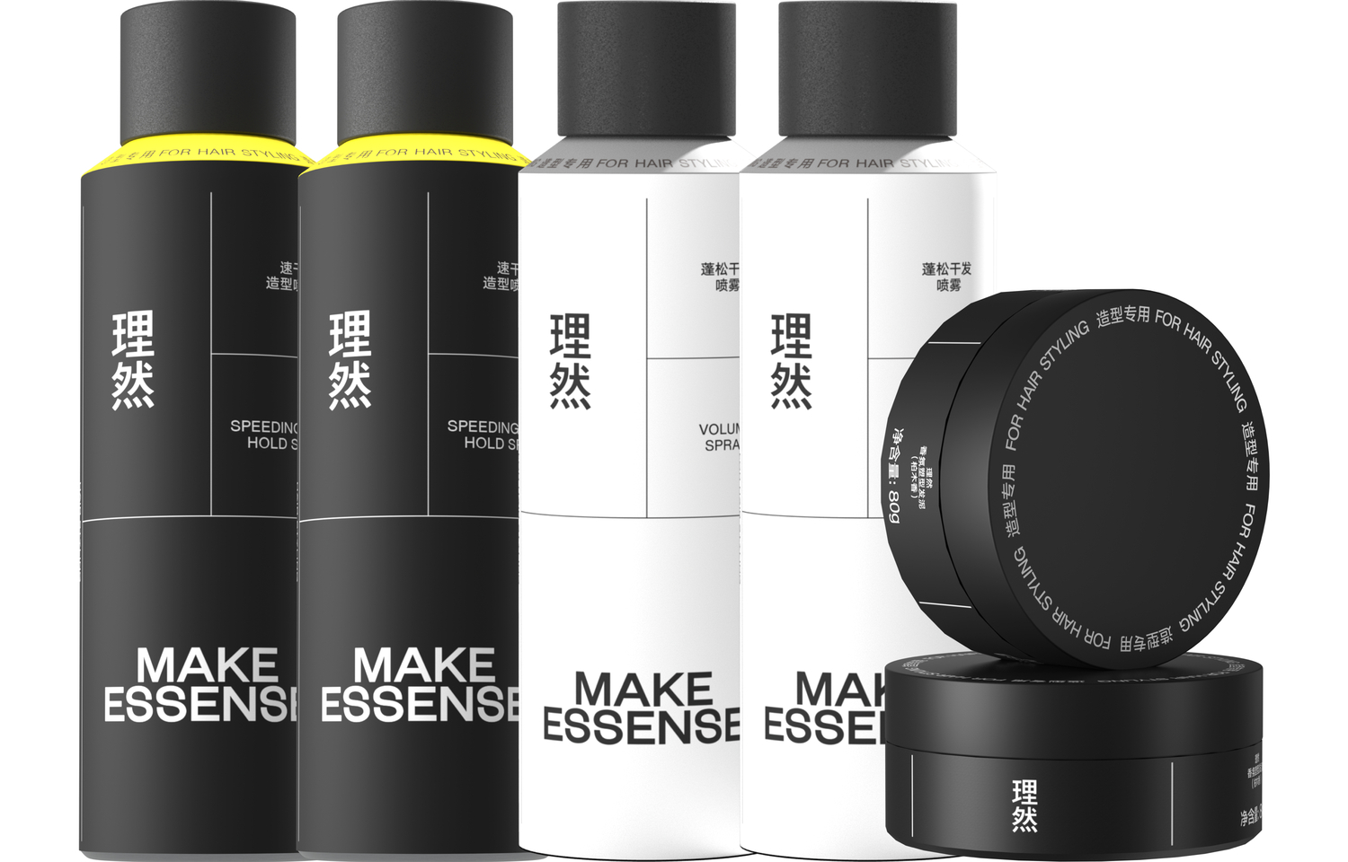 

Спрей для сухих волос гель для укладки спрей комбинация вода+глина для укладки MAKE ESSENCE