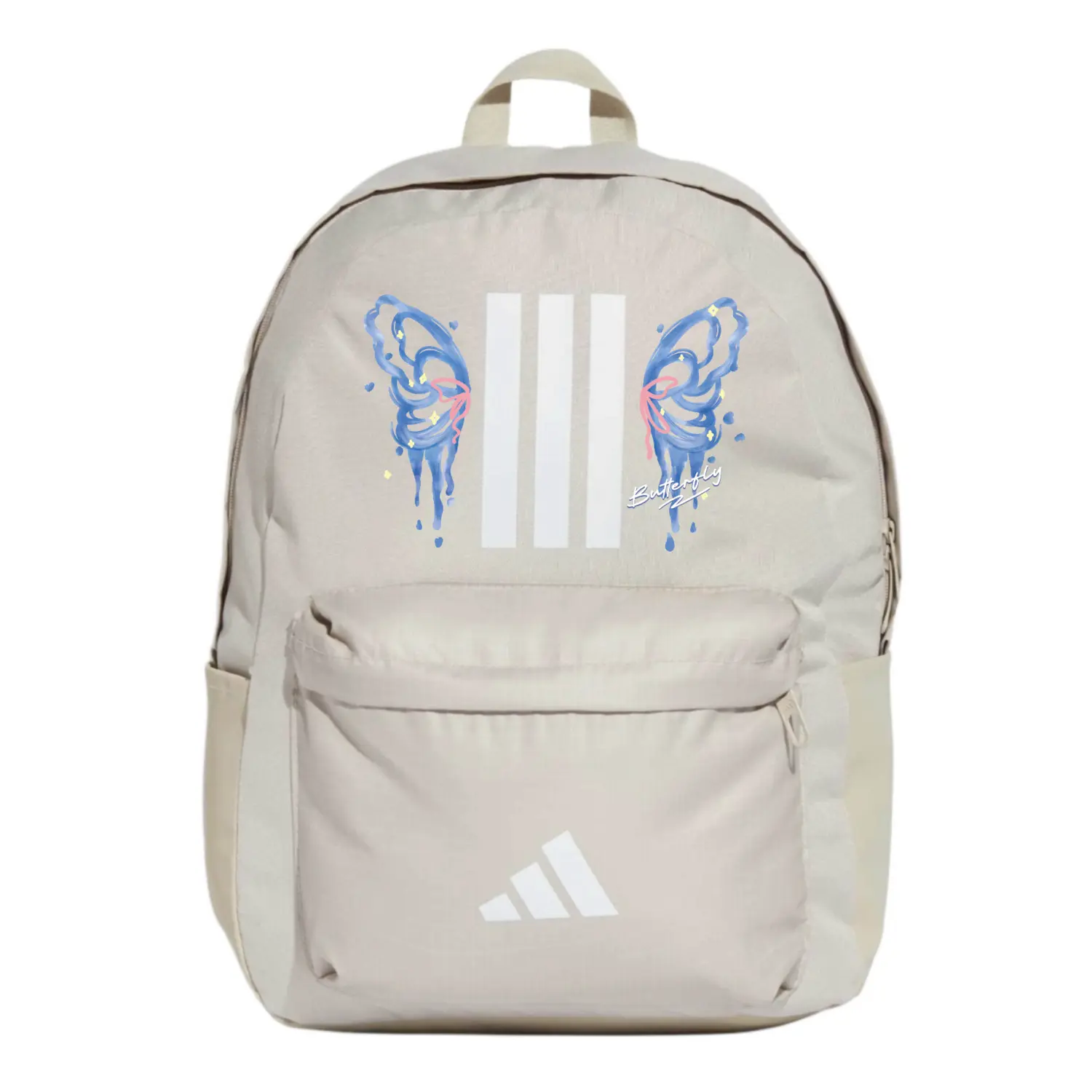 

Adidas Тканевый рюкзак Regular Unisex белый, Butterfly