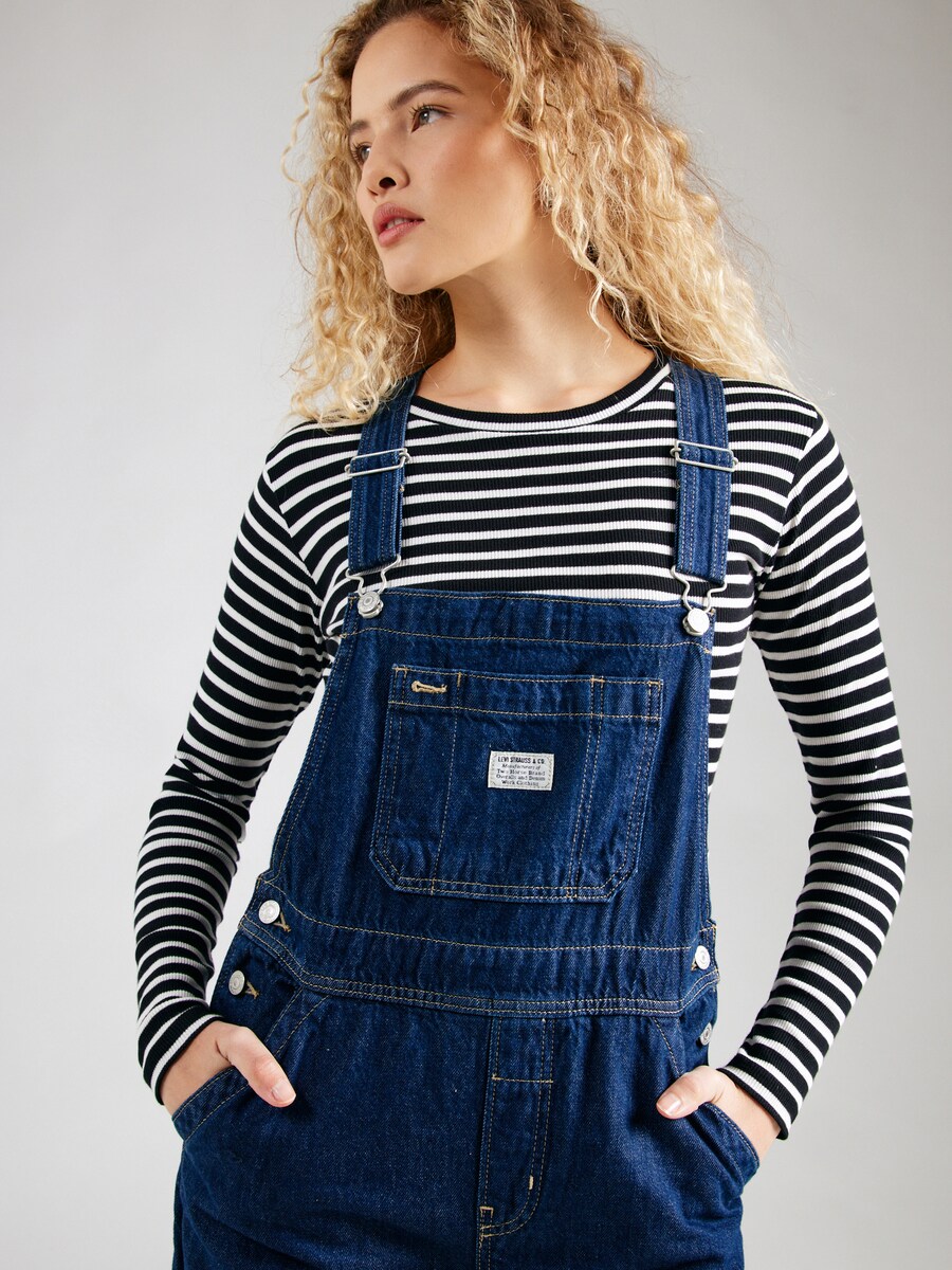 Джинсовый комбинезон с широкими штанинами LEVI'S  XL Overall, индиго — фото 2